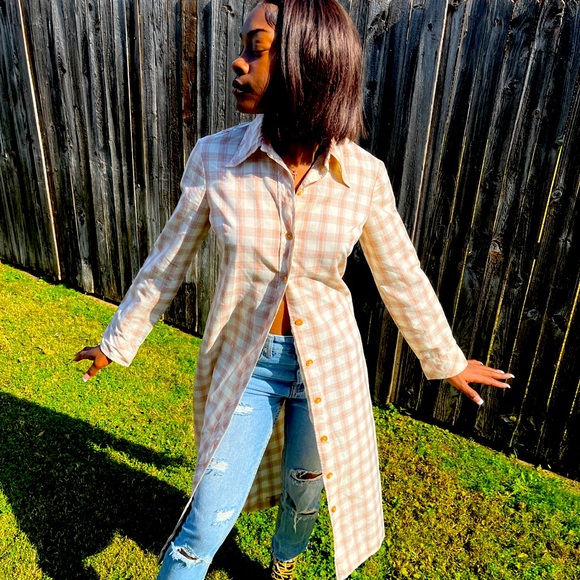 Vintage style long shirt - Picture 3 of 5